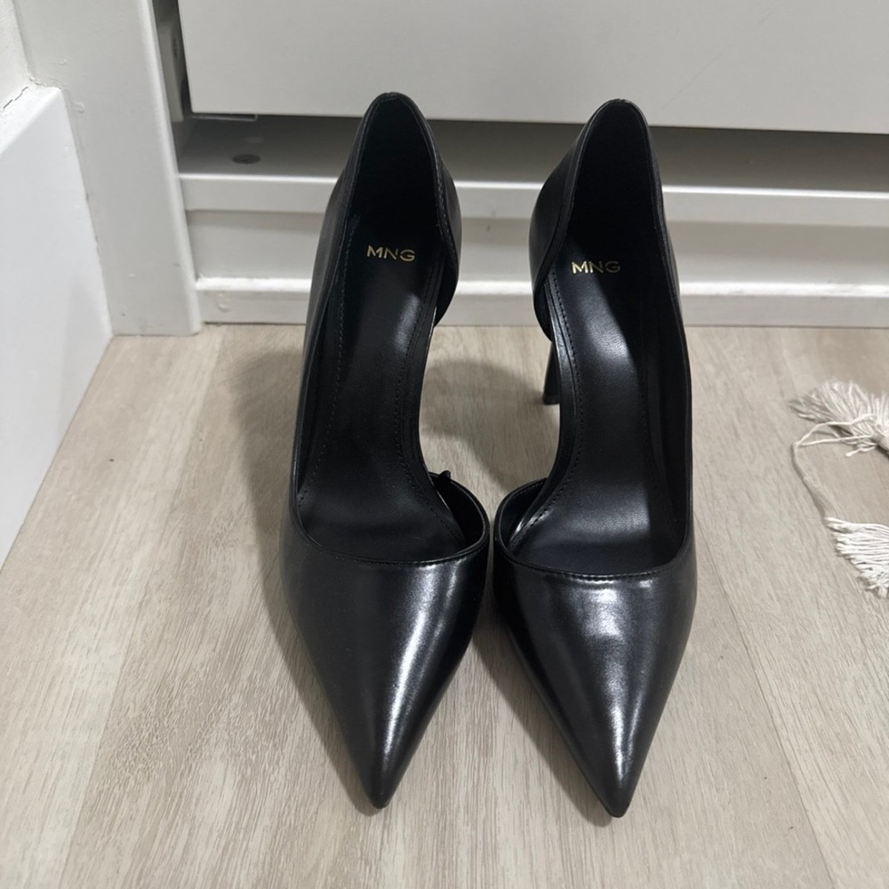 Mango Black Women's Heels